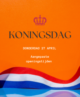 Openingstijden Koningsdag 2023 20 april 2023